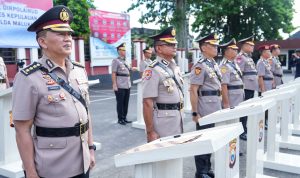Kapolda Pimpin Sertijab PJU Polda dan Dua Jabatan Kapolres