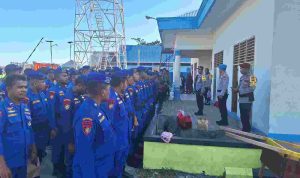 Sukses Kawal Pemilu, Pasukan BKO Polda Kembali Ke Ternate