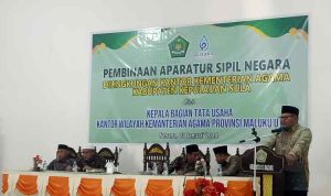 Bina ASN di Lingkup Kemenag Kepsul, Kabag TU Kanwil Malut Minta Kuatkan IPTEK, Terutama K2