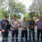 Bersama Dandim 1510 Sula,  Kapolres Kepsul Kunjungi TPS di Wilayah Kota