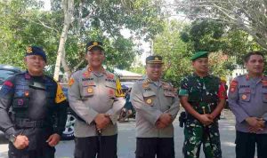 Bersama Dandim 1510 Sula,  Kapolres Kepsul Kunjungi TPS di Wilayah Kota