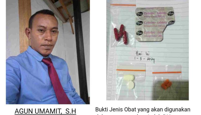 Hamili Pacar,  DH Diduga Merencanakan Aborsi Pada Pasangannya