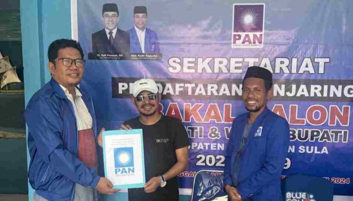 Hari Pertama Buka Penjaringan, PAN Sula Didatangi  Enam Balon Bupati