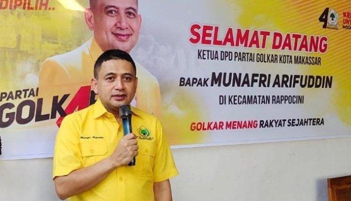 Menang Pileg 2024, Munafri Arifudin Jadi Jagoan Golkar di Pilwako Makasar