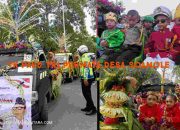 Peringati Hardiknas, TK Tri Permata Desa Soamole Ramaikan Karnaval