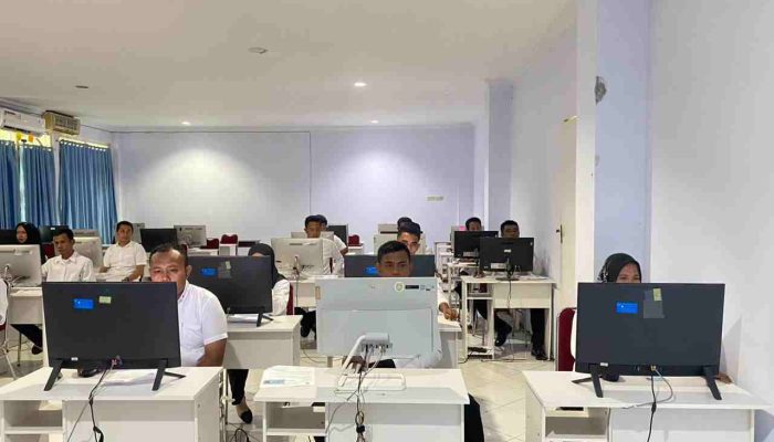 KPU Sula Gelar Tes CAT Bagi Peserta Seleksi Anggota PPK Pada Pilkada