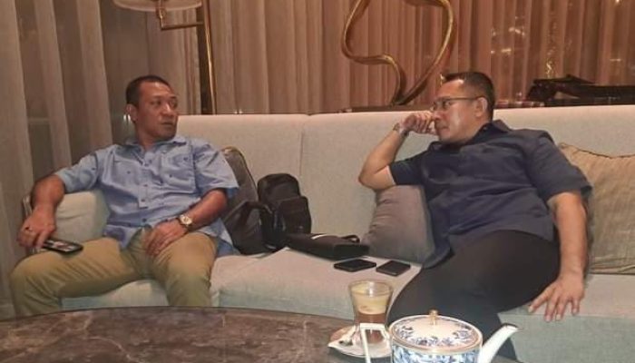 Berdiskusi Dengan Makmurdin, ini Pesan Ketua Bappilu DPP Demokrat