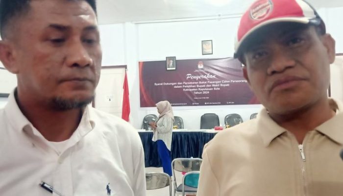 Ihsan-Darwis Makin Percaya Diri Dapat Kepercayaan Rakyat Menuju Pilkada Sula