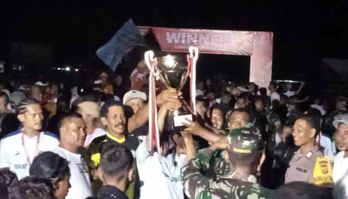 Lewat Drama Adu Pinalti, Mangon FC Jadi Juara 1 Bupati Sula Cup II, Kalahkan Sinar Selatan