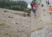 Kali Baleha Meluap Aktivitas Masyarakat Tergangu  Karena Putusnya Akses Jalan