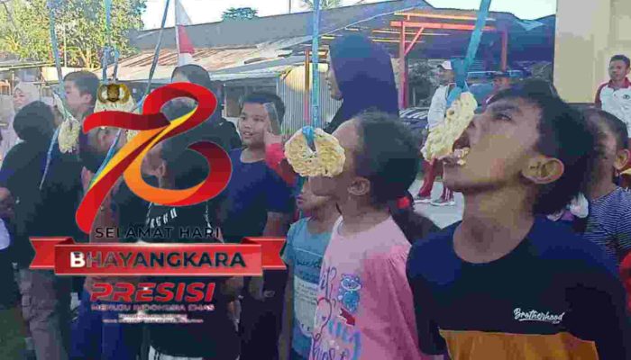 Jelang Perayaan HUT Bhayangkara, Polres Sula Meriahkan Dengan Berbagai Lomba