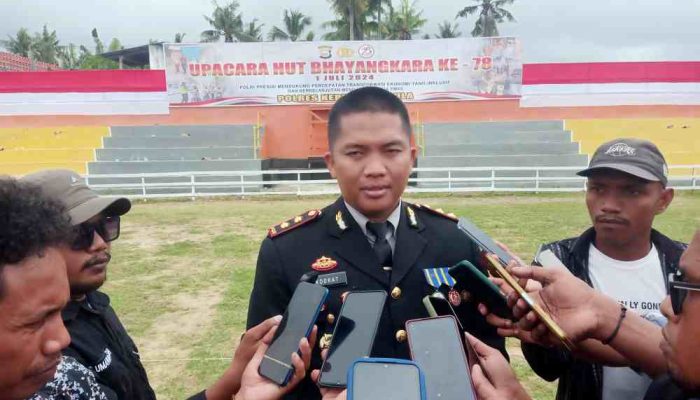 Satu Tahun Bersama Media, Kapolres Ucapkan Terimakasih Kepada Jurnalis Sula