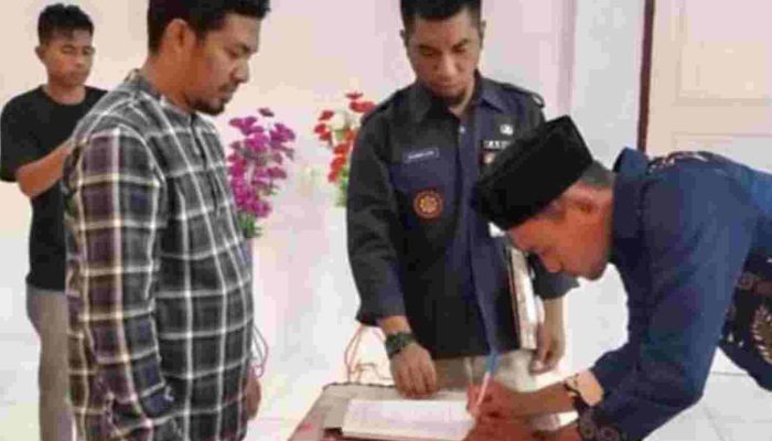 Jadi Pejabat Kades Falabisahaya, KPU PAW Samsul Dari Anggota PPK