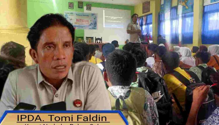 Hebat, Dari Sekolah, Kasat Narkoba Selamatkan Generasi Sula Dari Barang Terlarang