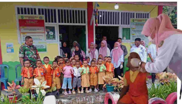 Peserta TK-PAUD Tri Permata Dapat Imunisasi Polio