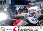 Operasi Patuh Kieraha di Sula Resmi di Tutup, 206 Terjaring