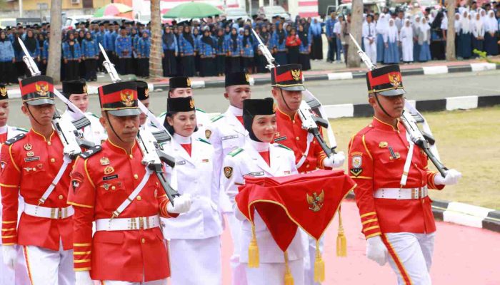Upacara HUT RI di Kepsul Berlangsung Khidmat, Wabup Jadi Irup