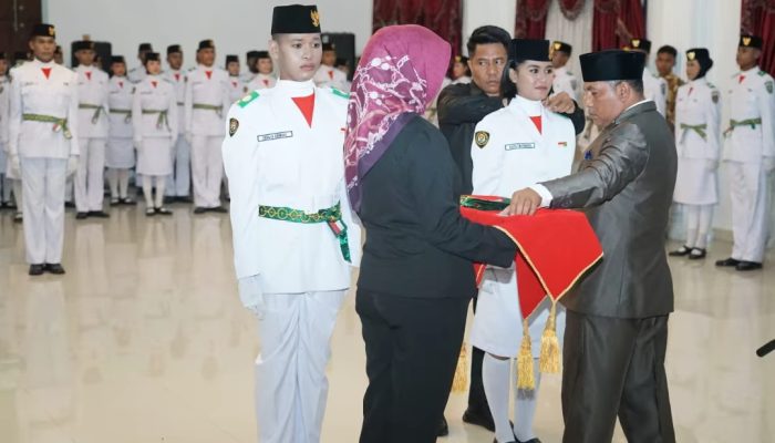 SEKDA Kukuhkan 70 Anggota Paskibraka Kepsul