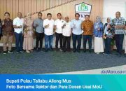 MoU Bersama UMJ, Aliong Mus Targetkan Lulusan Dokter Asal Taliabu Kedepan Makin Banyak