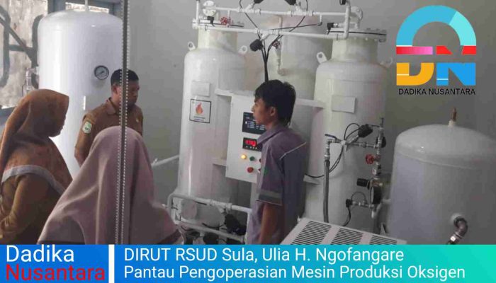 Memantapkan Pelyanan, RSUD Kepsul kini Miliki Mesin Produksi Oksigen