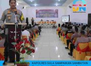 Gelar Latpraops Mantap Praja Kieraha 2024-2025, Polres Sula Siap Amankan Pilkada