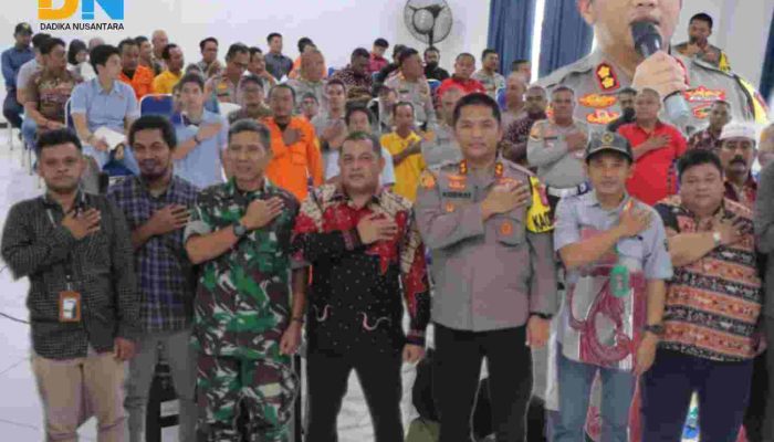 Terkait Pilkada Sula Polres Gelar Rapat Bersama Sekda dan Stakeholder Lainnya