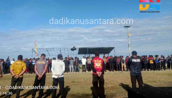 Kapolres Pantau Gladi Bersih Sispamkota Pilkada 2024