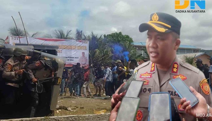 Peragakan 8 Adegan, Simulasi Sispamkota Polres Sula Sukses di Gelar