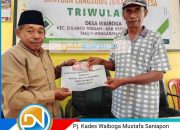 Disaksikan Semua Unsur, Pemdes Waiboga  Salurkan BLT ke 75 KPM