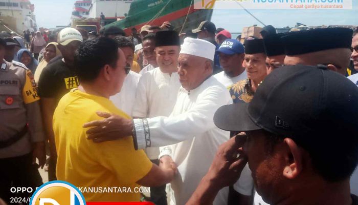 Usai Mendaftar, Aliong Mus Kembali ke Sula