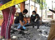 Tim Inavis Polres Sula Respon Cepat Identivikasi  Kasus Kebakaran di Soamole