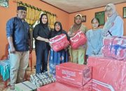 Melalui Dinsos,  Pemda Sula Berikan Bantuan ke Korban Kebakaran di Soamole