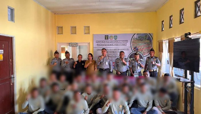 Lapas IIB Sanana Gelar Pembinaan WBP di Sektor Pertanian