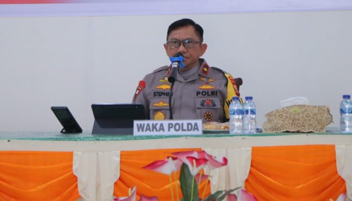 Kuker ke Polres Sula, Wakapolda Tegaskan Netralitas ke Anggota