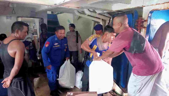 Sebelum Beredar, Ratusan Botol Miras Berhasil  Diamankan Polairud  Sula