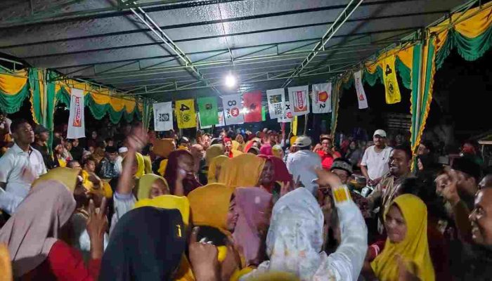 Warga Banjiri Kampanye FAM-SAH di Pohea, Fifian : “Tanda Kemenangan Makin Nyata”