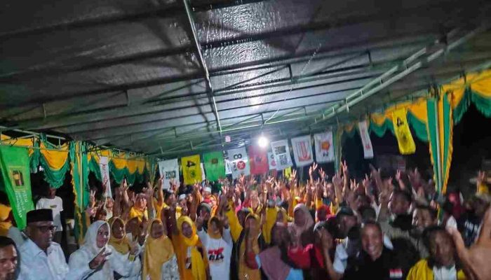 Kampanye di Pohea, Warga Gantung  Harapan ke FAM-SAH di Pilkada 2024