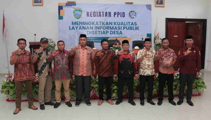 Perkuat Layanan Informasi Publik. Kominfo Gelar Kegiatan PPID Tingkat Desa di ISDA
