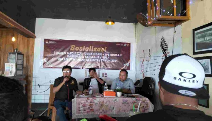 Gelar Sosialisasi. KPU Sula Akui Pentingnya Media dan  Organisasi Pemuda di Pilkada