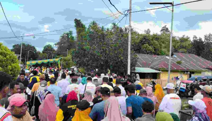 Kampanye Putaran Ke-3 di Fukweu, FAM-SAH Minta Restu Lanjut Jilid 2 Ples Cagub Nomor 2