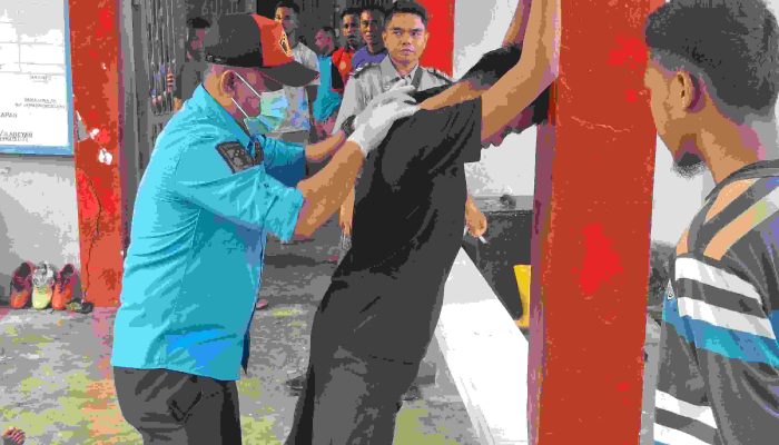 Ada Razia dan Tes Urine di Lapas IIB Sanana, ini Hasilnya
