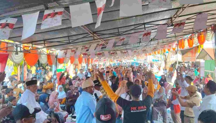 Kampanye di Kota Sanana, Sebagai ‘Sau’ MK Dapat Dukungan Rakyat Sula