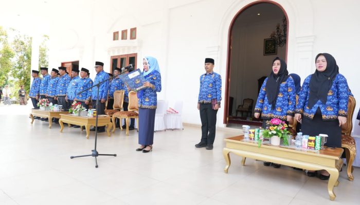 Pimpin Upacara KORPRI, Bupati Sula Sampaikan 7 Pesan Presiden Indonesia