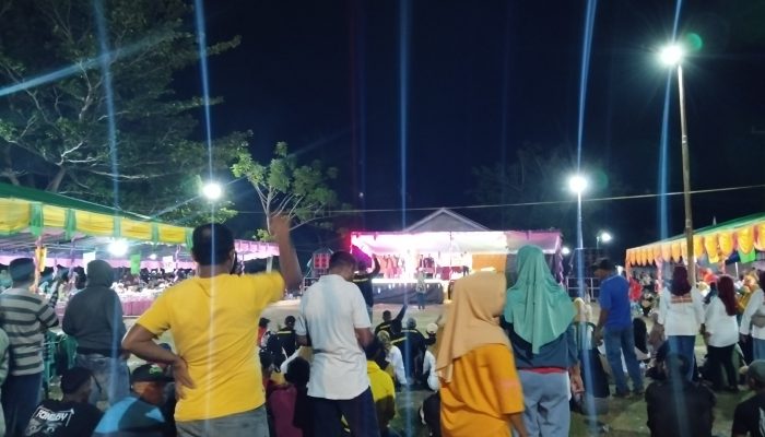 Kampanye Terakhir, Cawabup M.Saleh Marasabesy Bicara dari Hati Ke Hati Dengan Masyarakat Mangoli