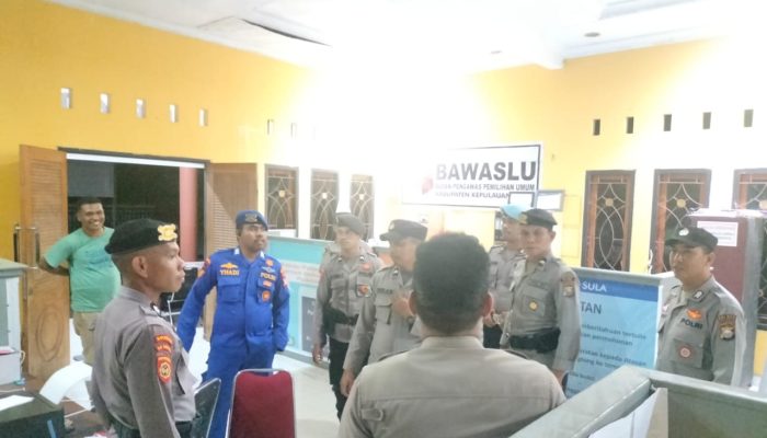 Polres Sula Gelar Patroli Cipta Kondisi Pasca Pilkada