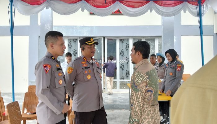 Polres Sula Terjunkan 144 Anggota Amankan Proses Pleno KPU