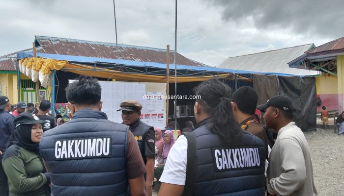 Gakumdu Pantau Langsung Pelaksanaan PSU