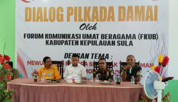 Seru Pilkada Damai, FKUB Sula Gelar Dialog