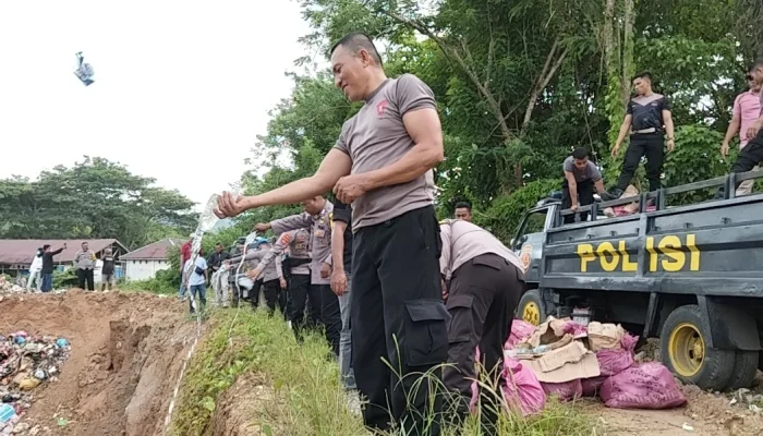5524 Botol Miras Dimusnahkan Polres Sula