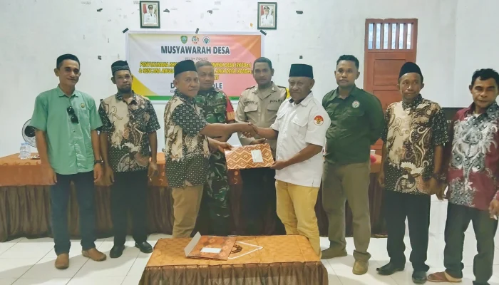 Musdes, BPD Desa Soamole Sodorkan Usulan Masyarakat ke Pemerintah Desa